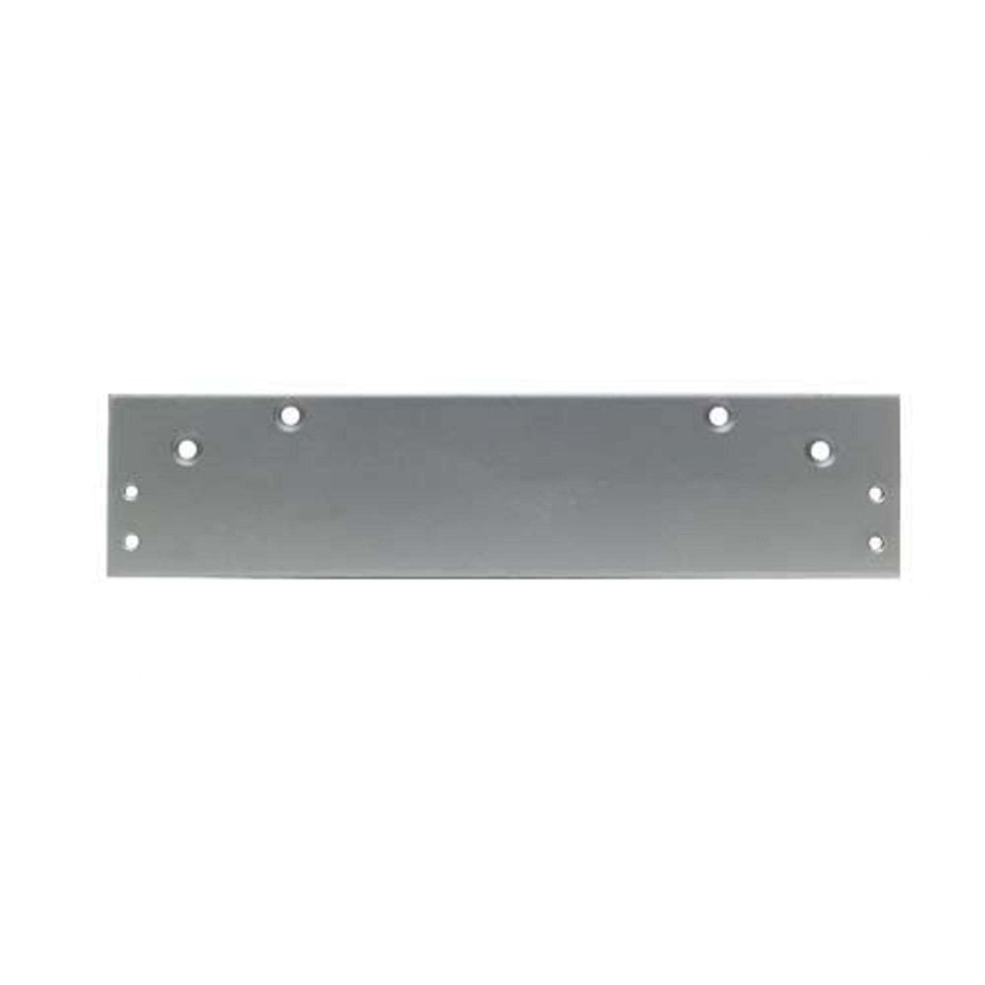 Global Door Controls, 2-1/4 in. Narrow Drop Plate Cover in Aluminum, #DP-1204-AL